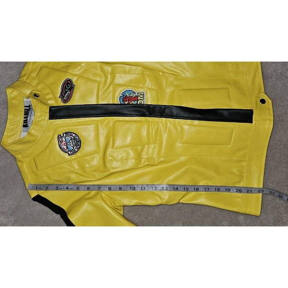 Kill Bill Costume Bride Beatrix Miramax 3pc Costume Wig Jacket PANTS NEED REPAIR - Picture 3 of 16